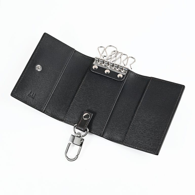 ダンヒル dunhill キーケース 6連 サイドカー レザー メンズ ダークブラウン DUFP5020E 英国<br>【スペシャルラッピング660円(別売り)】