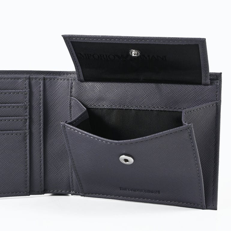 エンポリオ アルマーニ EMPORIO ARMANI 二つ折財布 小銭入れ付