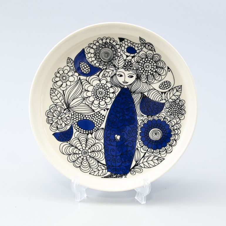 アラビア ARABIA パストラーリ ブルー プレート 19cm 1026261 北欧食器 洋食器 名入れ可有料【スペシャルラッピング660円(別売り)】