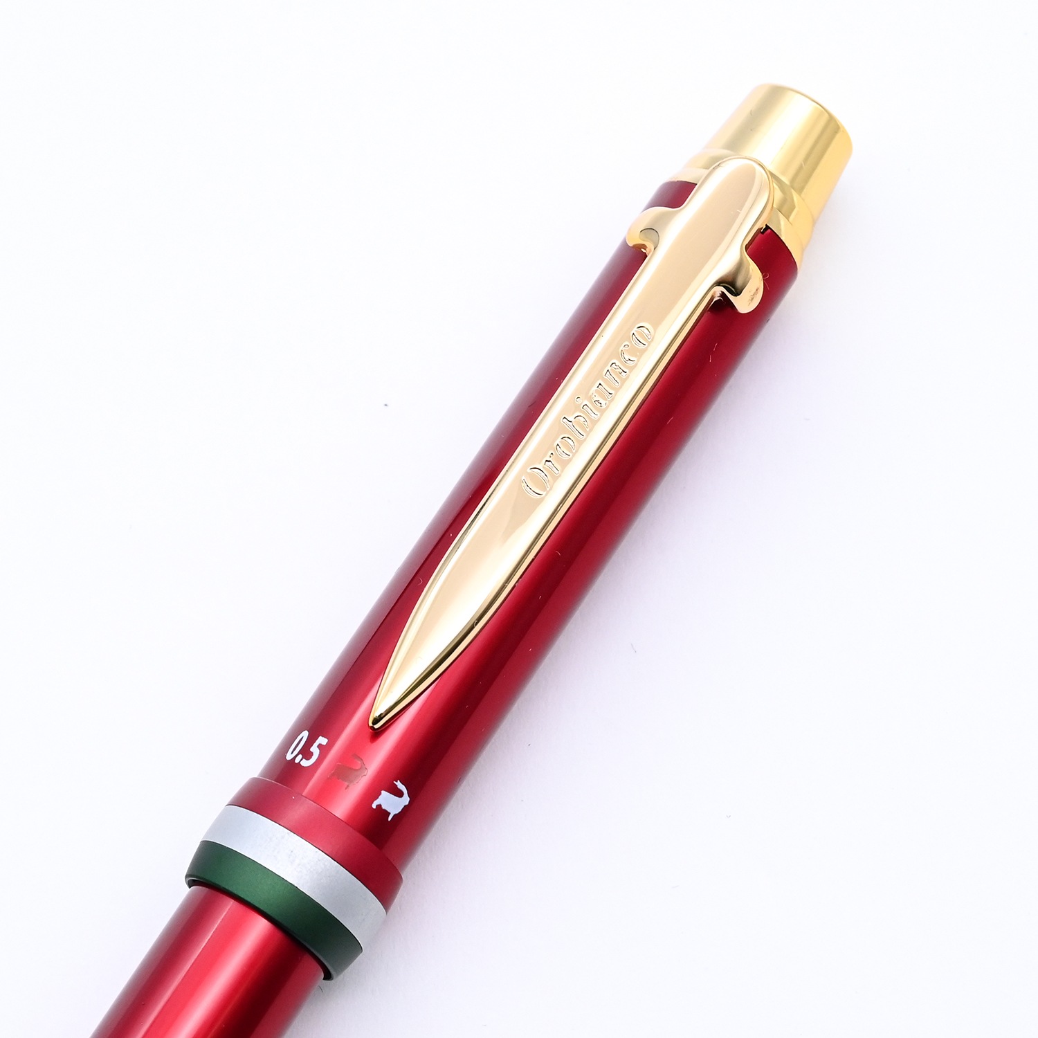 名入れ無料 オロビアンコ ボールペン ラ・スクリヴェリア 新モデル トリプロ 複合タイプ レッド×ゴールド GT 名入れギフト ボールペン 文房具【スペシャルラッピング660円(別売り)】