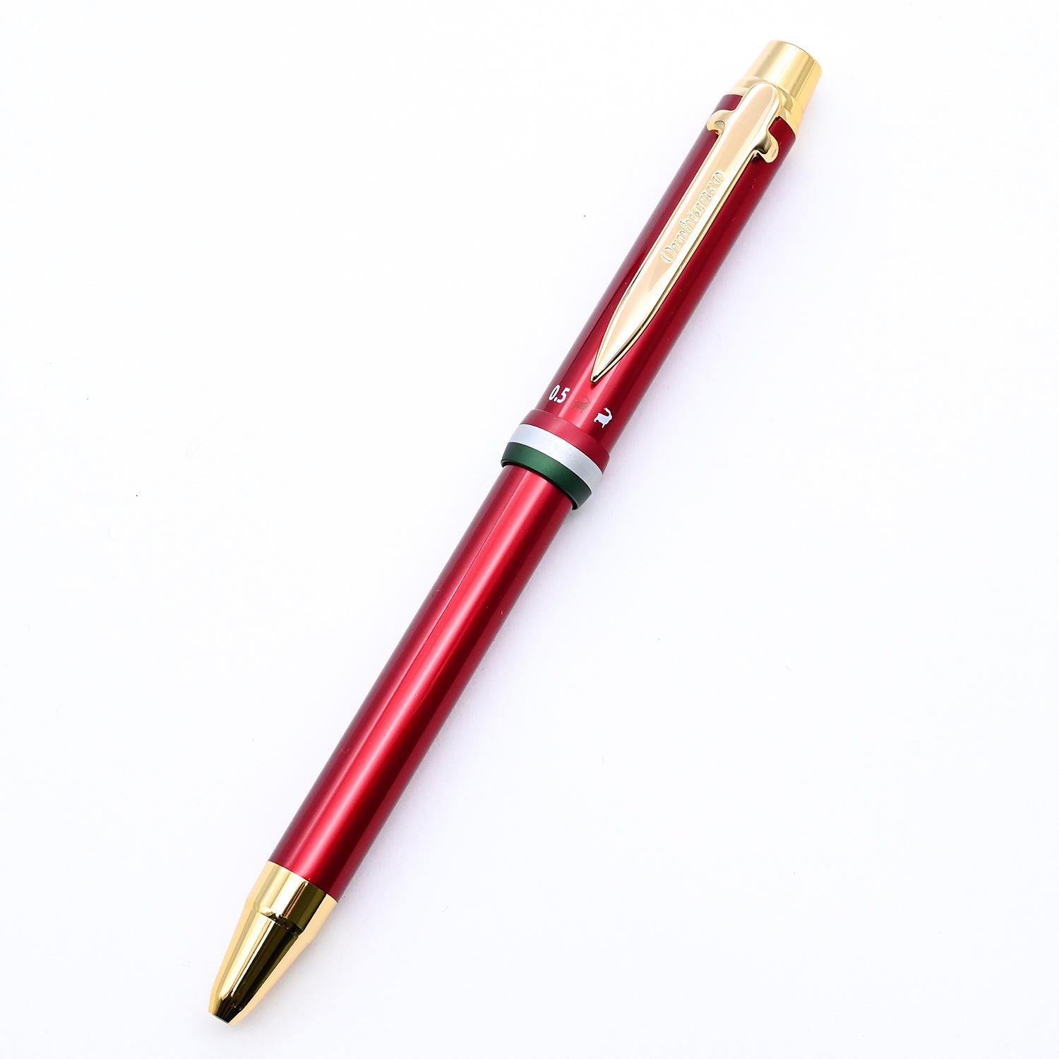 名入れ無料 オロビアンコ ボールペン ラ・スクリヴェリア 新モデル トリプロ 複合タイプ レッド×ゴールド GT 名入れギフト ボールペン 文房具【スペシャルラッピング660円(別売り)】