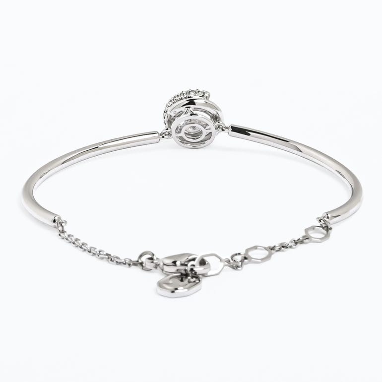 スワロフスキー SWAROVSKI ブレスレット バングル Dextera クリア シルバー 5733999 ジュエリー アクセサリー【スペシャルラッピング660円(別売り)】