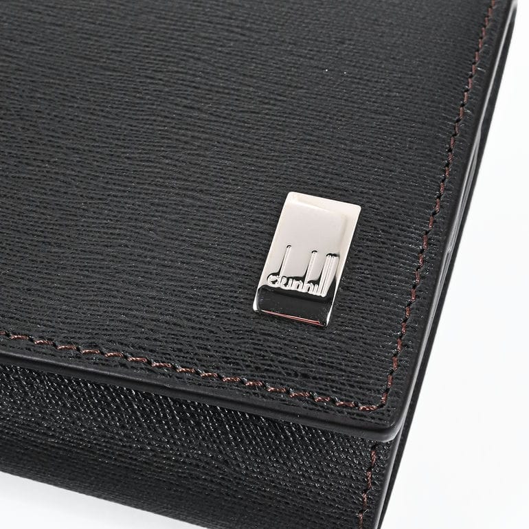 ダンヒル dunhill コインケース 小銭入れ サイドカー レザー メンズ ダークブラウン DUFP8000E 英国<br>【スペシャルラッピング660円(別売り)】