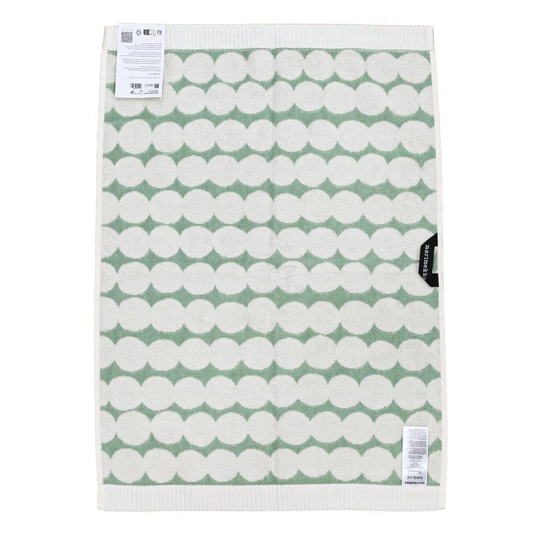 マリメッコ marimekko タオル 50×70cm ゲストタオル フェイスタオル ラシィマット セージ オフホワイト 75137 075137 160 北欧雑貨 北欧デザイン ネコポス限定<br>【スペシャルラッピング660円(別売り)】