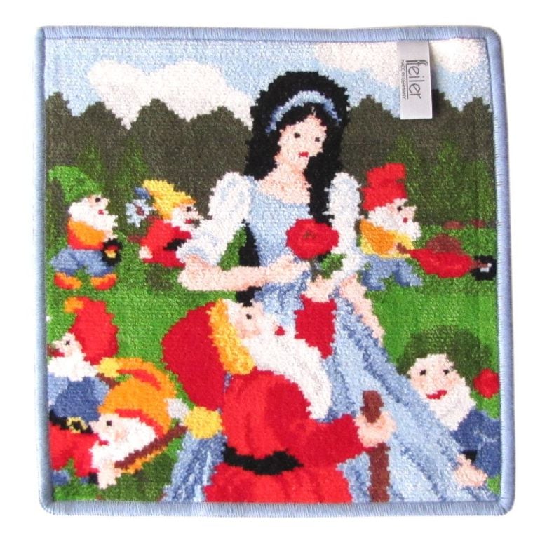 フェイラー FEILER ハンカチ ハンドタオル 25cm レディース FAIRY TALES 白雪姫 刺しゅう名入れ可有料 名入れギフト ネコポス限定 送料無料<br>【スペシャルラッピング660円(別売り)】