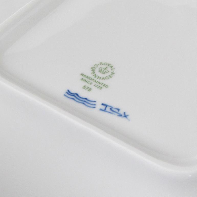 2個セット ロイヤルコペンハーゲン プリンセス ボウル スクエアボウル サラダボウル 21cm×21cm 1104578 1017266 北欧食器 洋食器 ROYAL COPENHAGEN【スペシャルラッピング660円(別売り)】