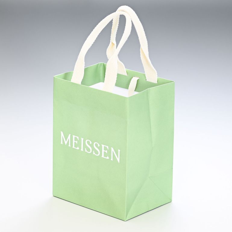 【袋のみの購入不可】マイセン ドイツ本国の紙袋 Sサイズ H23cm×W18cm×D13cm ※対象のマイセン商品と同時購入