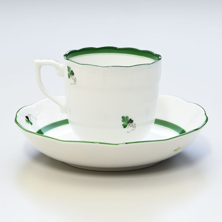 ヘレンド モカカップ&ソーサー ウィーンのバラ 洋食器 150ml 手描き 兼用カップ(ティー・コーヒー) 707000 VRH 【00707000-VRH】 カップアンドソーサー 【スペシャルラッピング660円(別売り)】