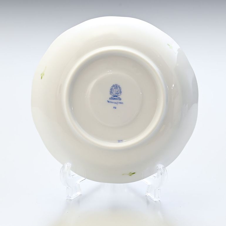 ヘレンド モカカップ&ソーサー ウィーンのバラ 洋食器 150ml 手描き 兼用カップ(ティー・コーヒー) 707000 VRH 【00707000-VRH】 カップアンドソーサー 【スペシャルラッピング660円(別売り)】