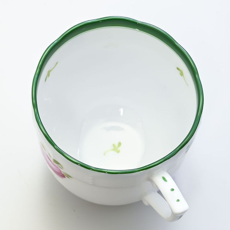 ヘレンド モカカップ&ソーサー ウィーンのバラ 洋食器 150ml 手描き 兼用カップ(ティー・コーヒー) 707000 VRH 【00707000-VRH】 カップアンドソーサー 【スペシャルラッピング660円(別売り)】