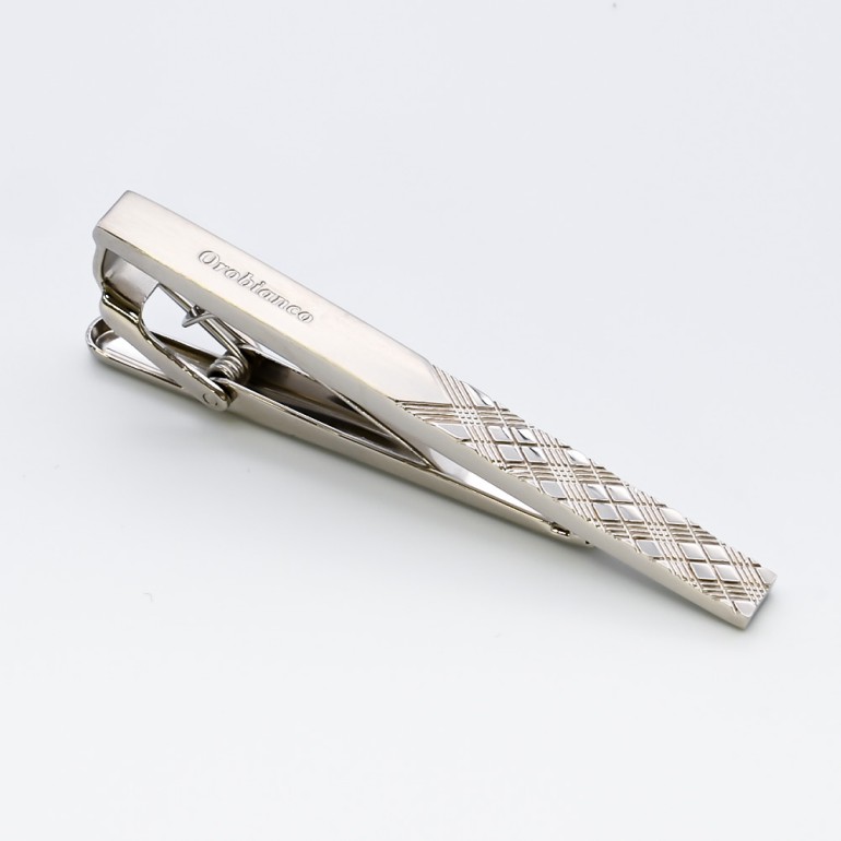 名入れ無料 オロビアンコ ネクタイピン タイバー メンズ タイピン タイバー タイクリップ シルバー ORT153 6812305