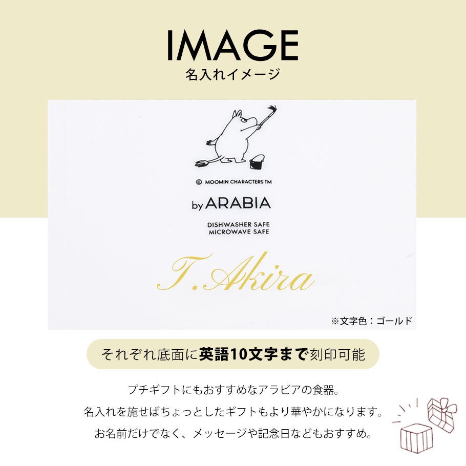 アラビア プレート 絵皿 19.5cm ムーミンコレクション トゥルー