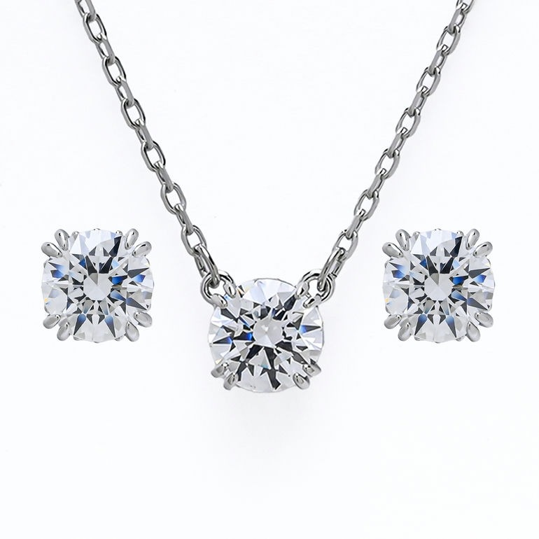 スワロフスキー SWAROVSKI ネックレス ピアス セット Constella