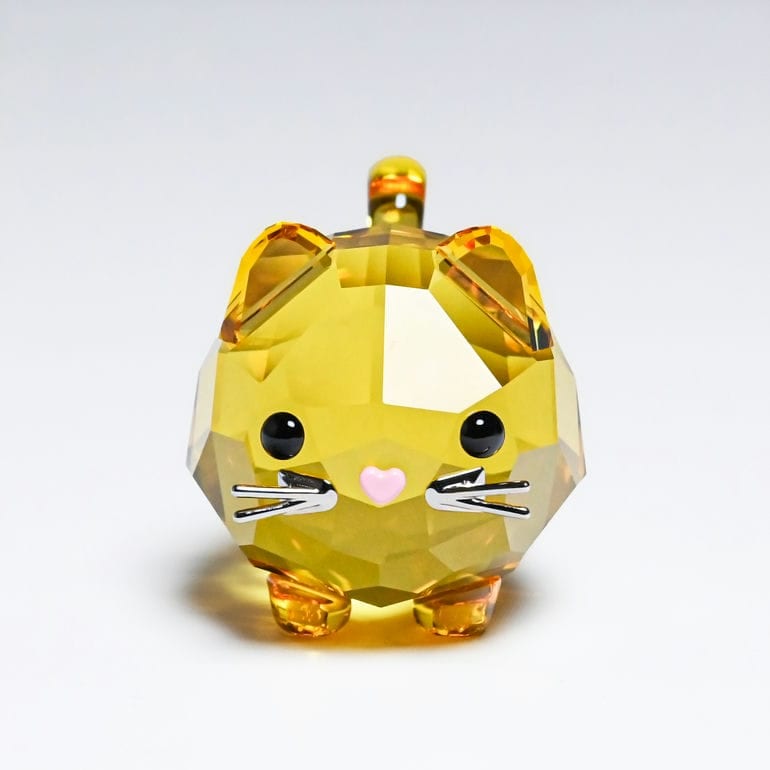 スワロフスキー SWAROVSKI クリスタルフィギュア Chubby Cats 3