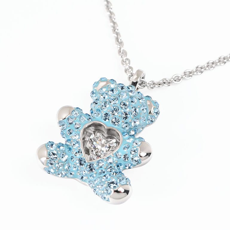 スワロフスキー SWAROVSKI ネックレス Teddy テディ クマ 熊 ベア