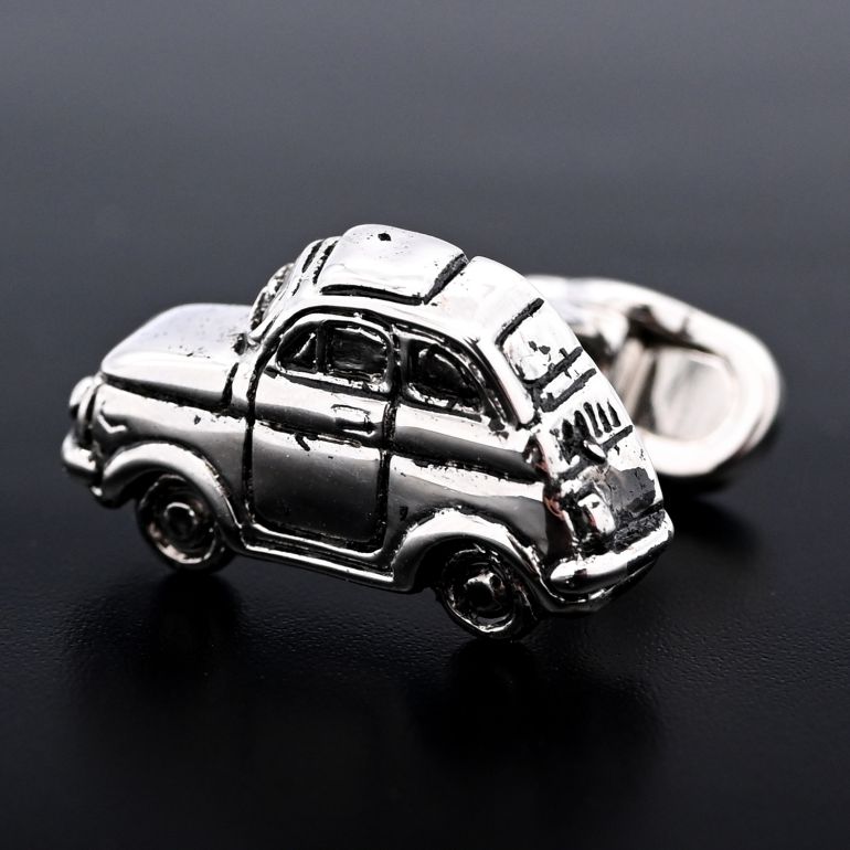 モンアート MONART カフス メンズ カフリンクス カフスボタン クラシックカー シルバー VEHICLE RG K 69 Made in Italy 名入れ可有料 正規代理店
