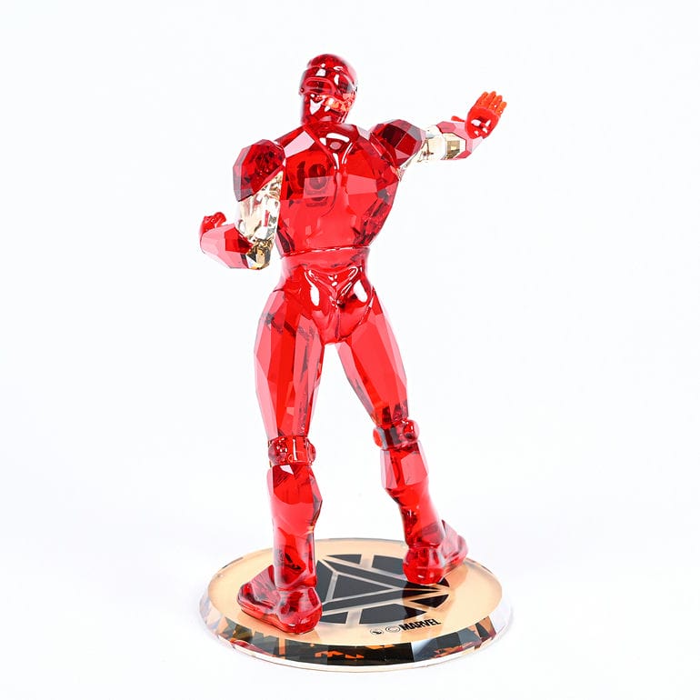 スワロフスキー SWAROVSKI クリスタルフィギュア アイアンマン Iron