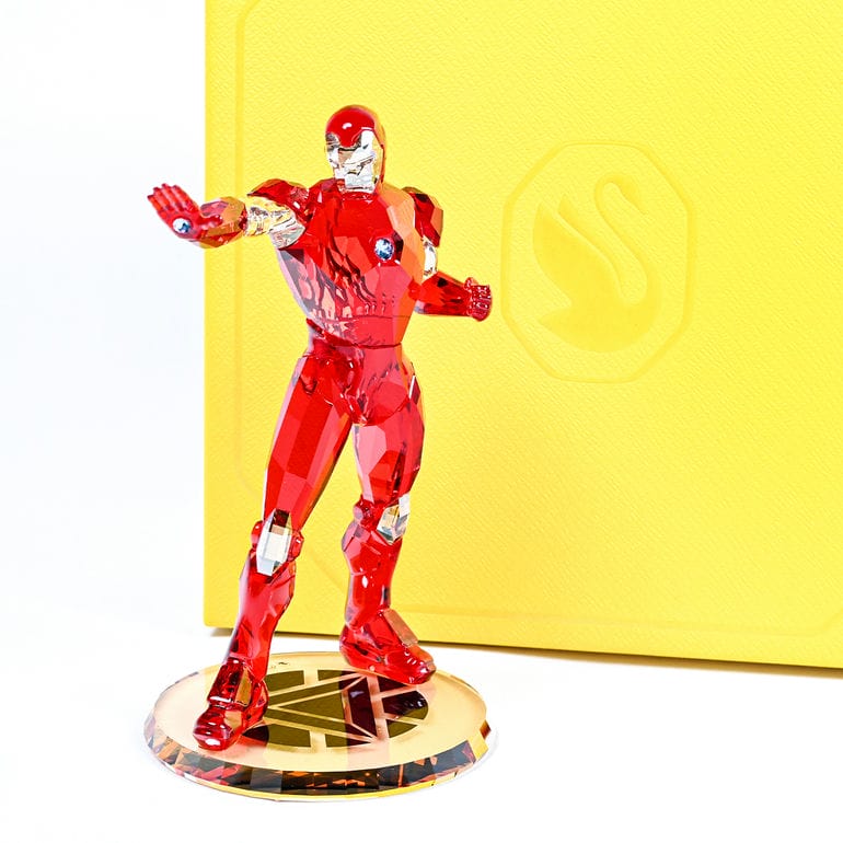 スワロフスキー SWAROVSKI クリスタルフィギュア アイアンマン Iron