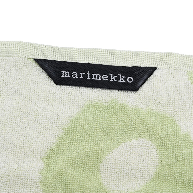 【刺しゅう名入れ可有料】マリメッコ marimekko ハンドタオル 30cm ミニタオル ハンカチ ウニッコ MINIPYYHE グリーン 73524 073524 160 北欧雑貨 北欧デザイン 【スペシャルラッピング660円(別売り)】
