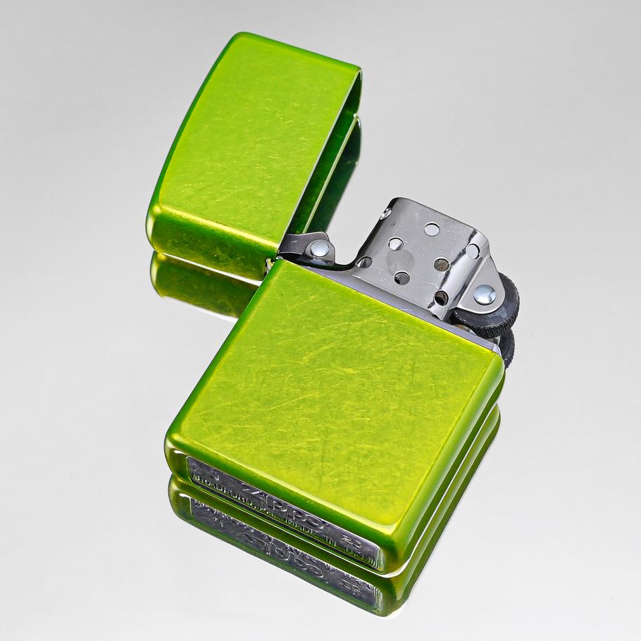 名入れ可有料】ZIPPO ジッポー ギフトセット ライター Lurid グリーン