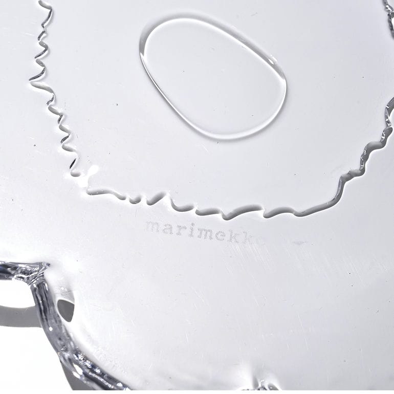 最終値下げ‼️ マリメッコ ウニッコ20cm プレート60th ホワイト マリメッコ marimekko プレート 20cm 60周年記念 Unikko ウニッコ