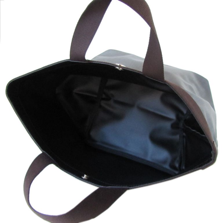 エルベシャプリエ トートバッグ レディース 舟形 M コーデュラナイロン Fusil × Moka 707C 03