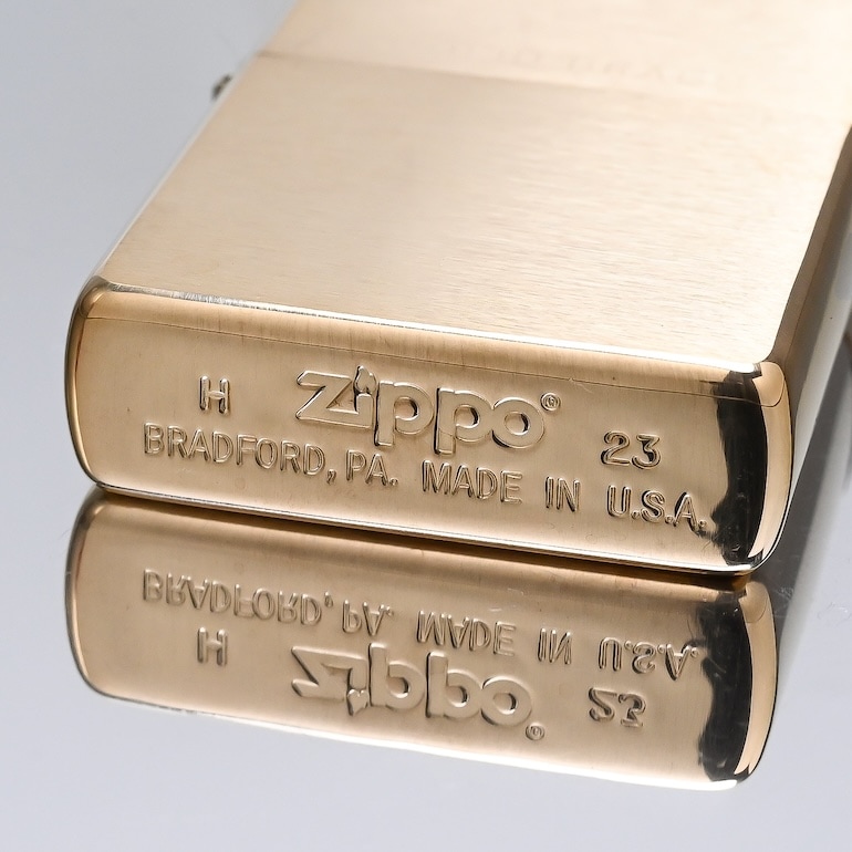ZIPPO ジッポー ライター REG BR FIN SLD BRSS レギュラー