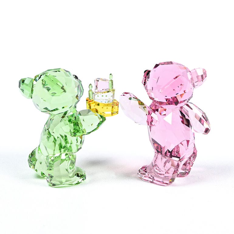 スワロフスキー SWAROVSKI クリスタルフィギュア KRISベア Birthday