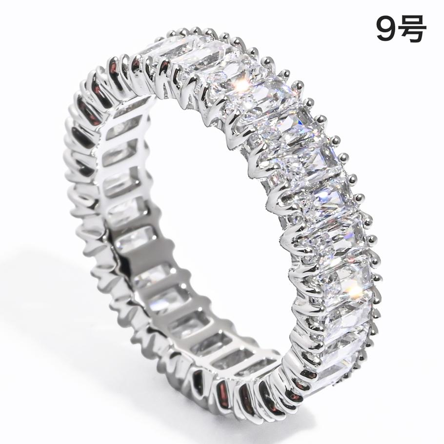 スワロフスキー SWAROVSKI リング 指輪 9号 Matrix マトリックス クリア シルバー 5714333 ジュエリー アクセサリー<br>【スペシャルラッピング660円(別売り)】