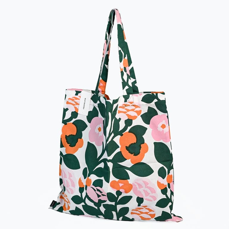 【刺しゅう名入れ可有料】マリメッコ marimekko トートバッグ ピエ二 Pieni GreenGreen ファブリックバッグ レディース グリーン 73876 073876 163 北欧雑貨 北欧デザイン  クロネコゆうパケット限定 送料無料<br>【スペシャルラッピング660円(別売り)】