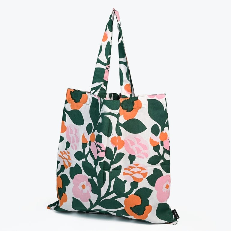 【刺しゅう名入れ可有料】マリメッコ marimekko トートバッグ ピエ二 Pieni GreenGreen ファブリックバッグ レディース グリーン 73876 073876 163 北欧雑貨 北欧デザイン  クロネコゆうパケット限定 送料無料<br>【スペシャルラッピング660円(別売り)】