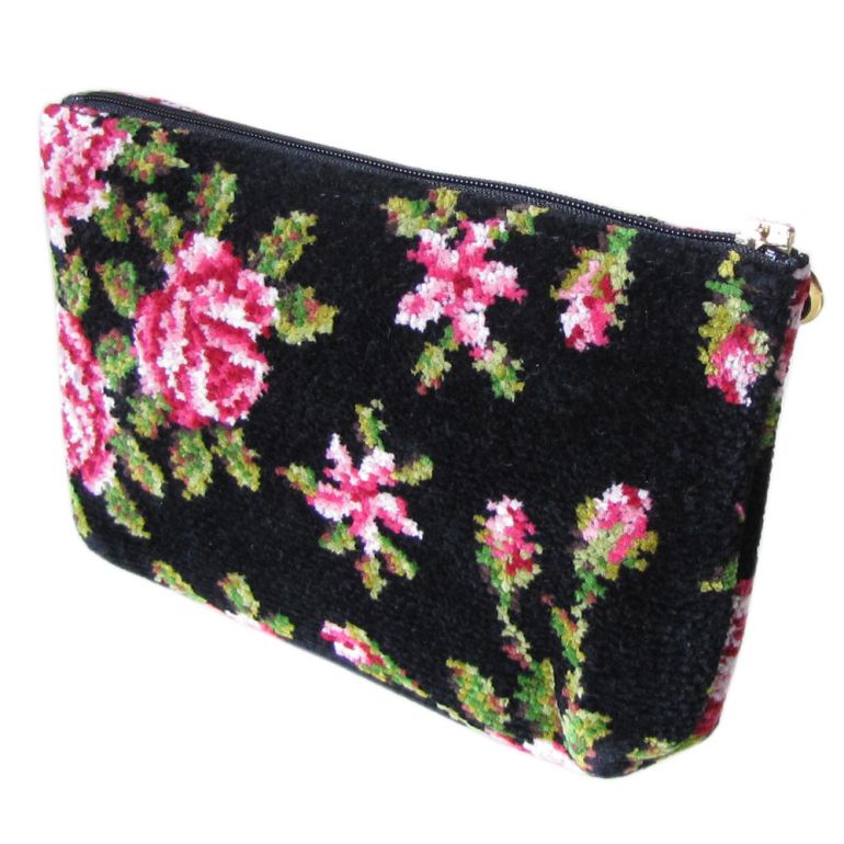 フェイラー FEILER ポーチ コスメポーチ MIRIAM ミリアム ブラック ネコポス限定 送料無料<br>【スペシャルラッピング660円(別売り)】