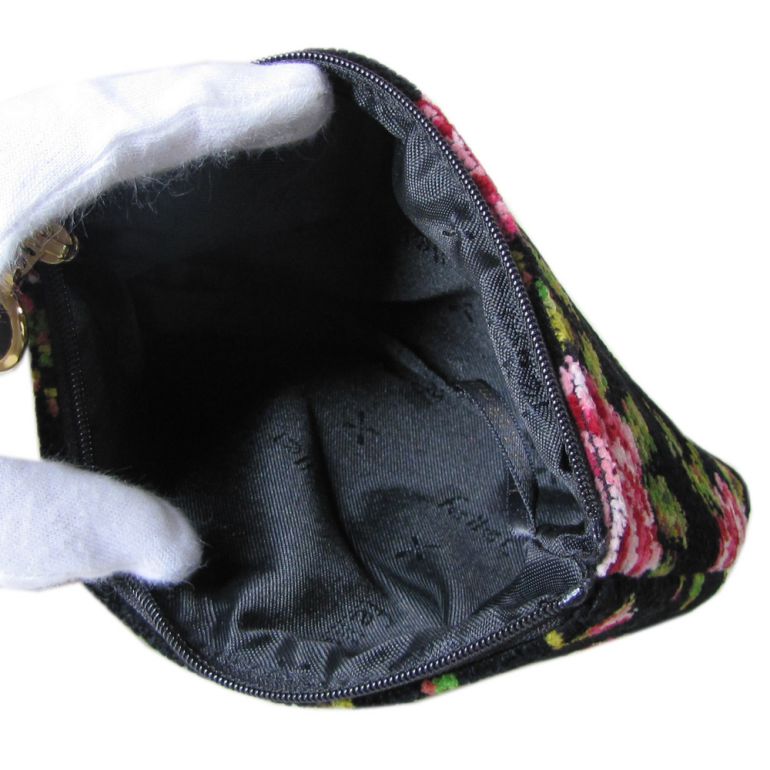 フェイラー FEILER ポーチ コスメポーチ MIRIAM ミリアム ブラック ネコポス限定 送料無料<br>【スペシャルラッピング660円(別売り)】