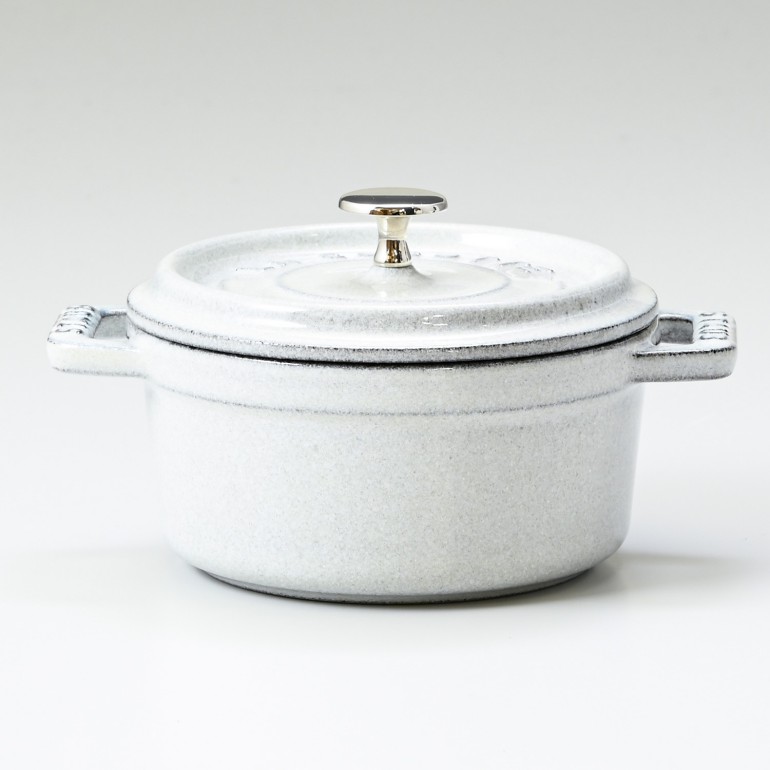 staub ストウブ ラウンドココット ホワイト10cm