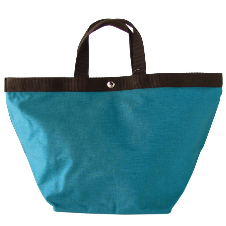 エルベシャプリエ トートバッグ レディース A4 舟形 L コーデュラナイロン ラゴン×モカ 725C 40L