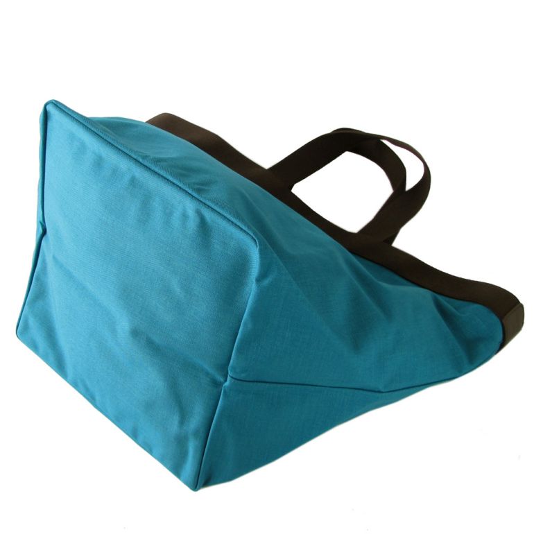 エルベシャプリエ トートバッグ レディース A4 舟形 L コーデュラナイロン ラゴン×モカ 725C 40L