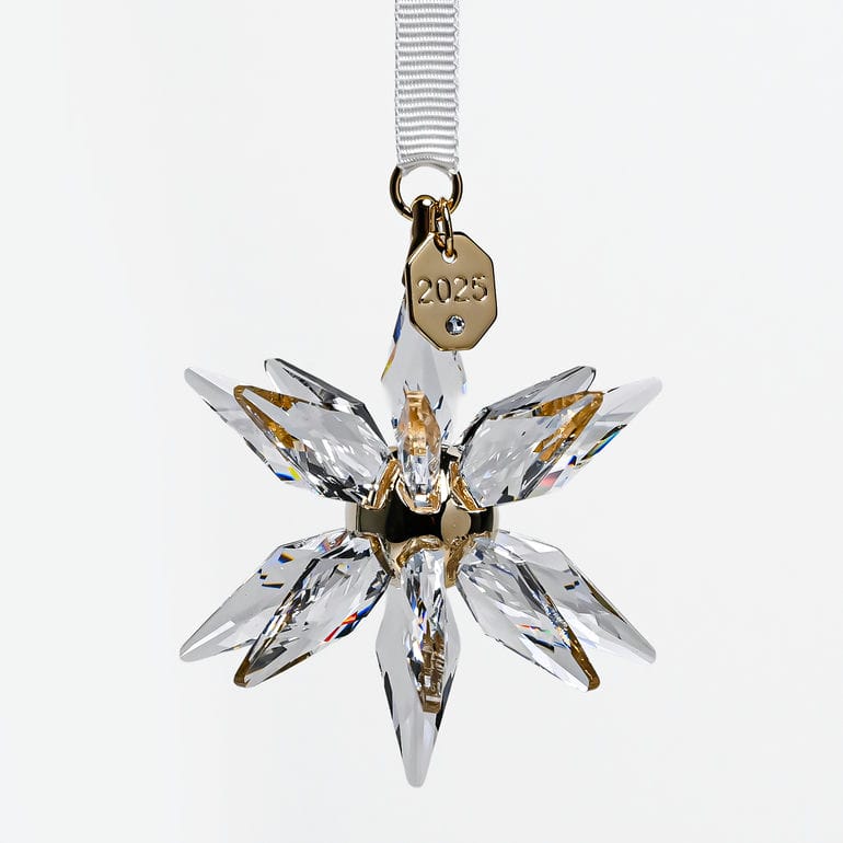 スワロフスキー SWAROVSKI オーナメント Annual Edition Festive 3D クリスマスオーナメント 星 スター クリア 5701506