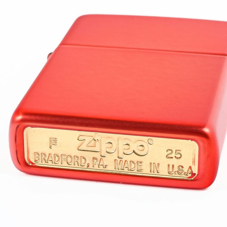 名入れ可有料】ZIPPO ジッポー ライター ジッポ METALLIC RED