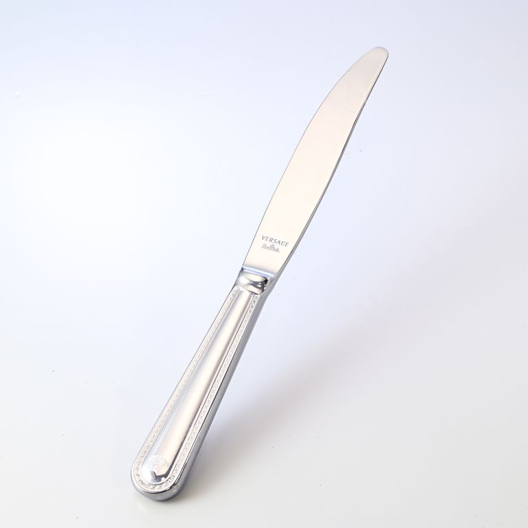 ヴェルサーチ×ローゼンタール グレカ テーブルナイフ カトラリー シルバー 日本未発売 69178-130955-75011 洋食器