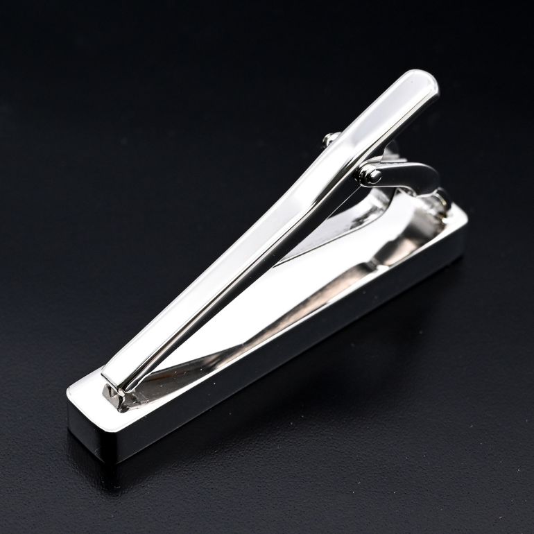 モンアート MONART ネクタイピン メンズ タイピン タイバー タイクリップ ギア(歯車) シルバー レッド VESUVIO TC SPK B Made in Italy 名入れ可有料 正規代理店