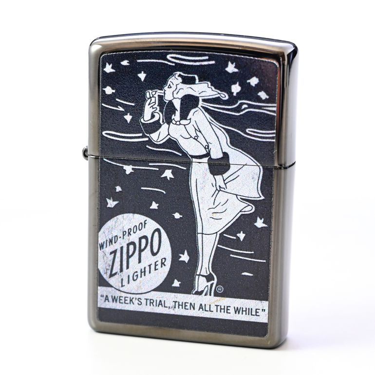 ZIPPO ジッポー ライター ジッポ Windy Design ブラック系 48456 名