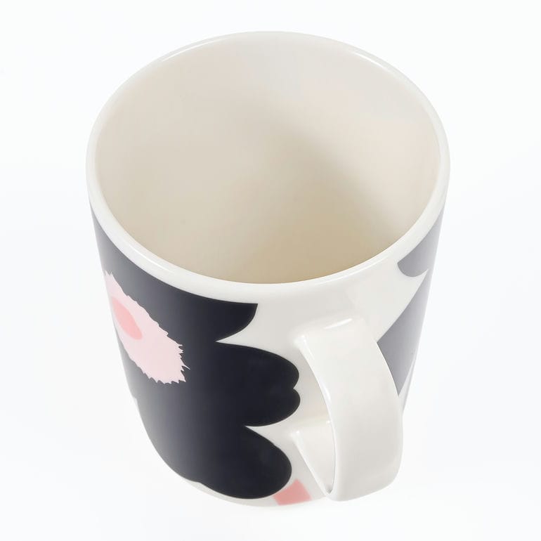 マリメッコ marimekko マグカップ コップ 250ml ウニッコ オフホワイト チャコール サンド ピンク 75266 075266 198 洋食器 テーブルウェア 北欧食器 北欧デザイン<br>【スペシャルラッピング660円(別売り)】