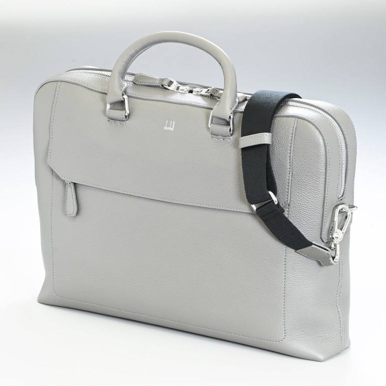 ダンヒル dunhill バッグ ビジネスバッグ メンズ バッグ ベルグレイヴ シングル ドキュメント ケース ブリーフケース グレーストーン 19F3800AR083R