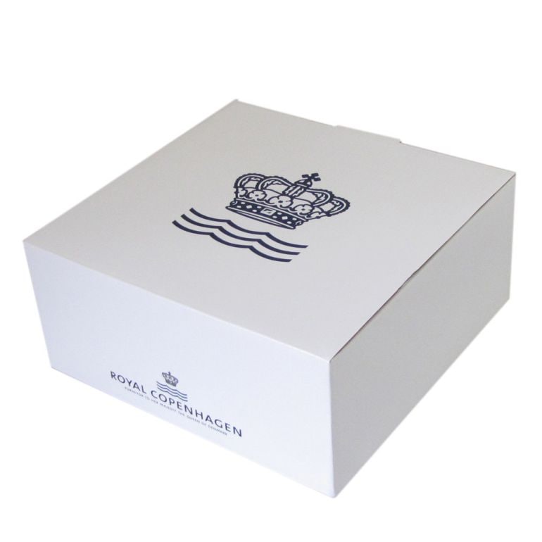 ロイヤルコペンハーゲンホワイトフルーテッド　約25cm  6枚セット　美品 ロイヤルコペンハーゲン（Royal Copenhagen） ホワイト