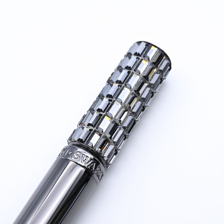 スワロフスキー SWAROVSKI ボールペン LCT002 ブラック×ブラックラッカー 5637773 名入れ有料可 名入れギフト ボールペン 文房具【スペシャルラッピング660円(別売り)】