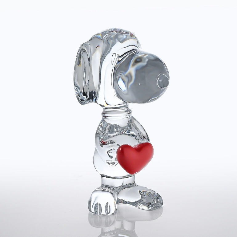 ☆バカラ☆スヌーピー☆クリスタル☆ハート☆美品☆ バカラ クリスタル スヌーピー ハート 犬 2613001 Baccarat