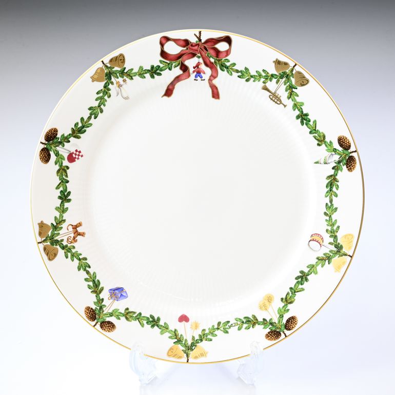 2枚セット ロイヤルコペンハーゲン ROYAL COPENHAGEN スターフルーテッド プレート フラットプレート 27cm 2503627 1017457 北欧食器 洋食器 【スペシャルラッピング660円(別売り)】