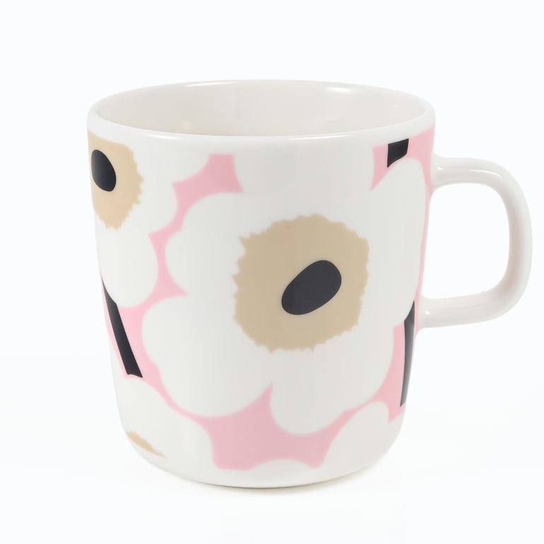 マリメッコ marimekko マグカップ コップ 400ml ウニッコ オフホワイト ピンク サンド チャコール 75269 075269 138 洋食器 テーブルウェア 北欧食器 北欧デザイン<br>【スペシャルラッピング660円(別売り)】