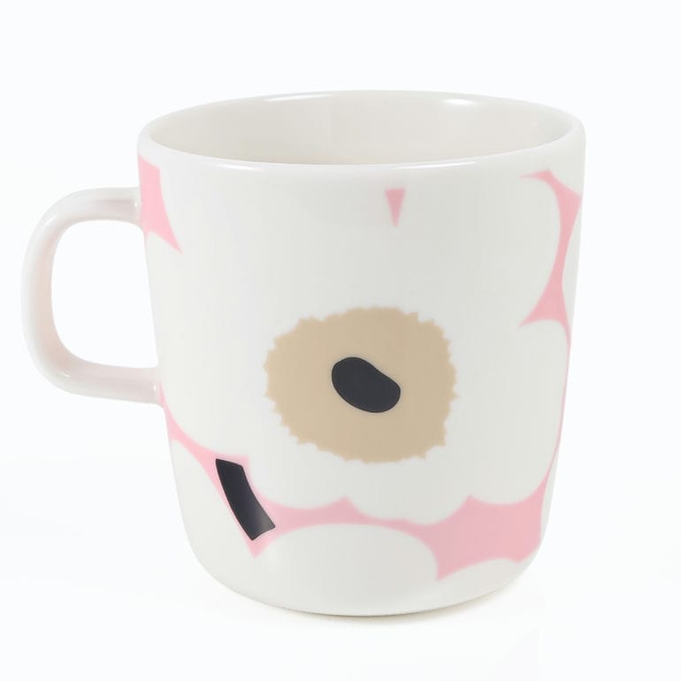 マリメッコ marimekko マグカップ コップ 400ml ウニッコ オフホワイト ピンク サンド チャコール 75269 075269 138 洋食器 テーブルウェア 北欧食器 北欧デザイン<br>【スペシャルラッピング660円(別売り)】