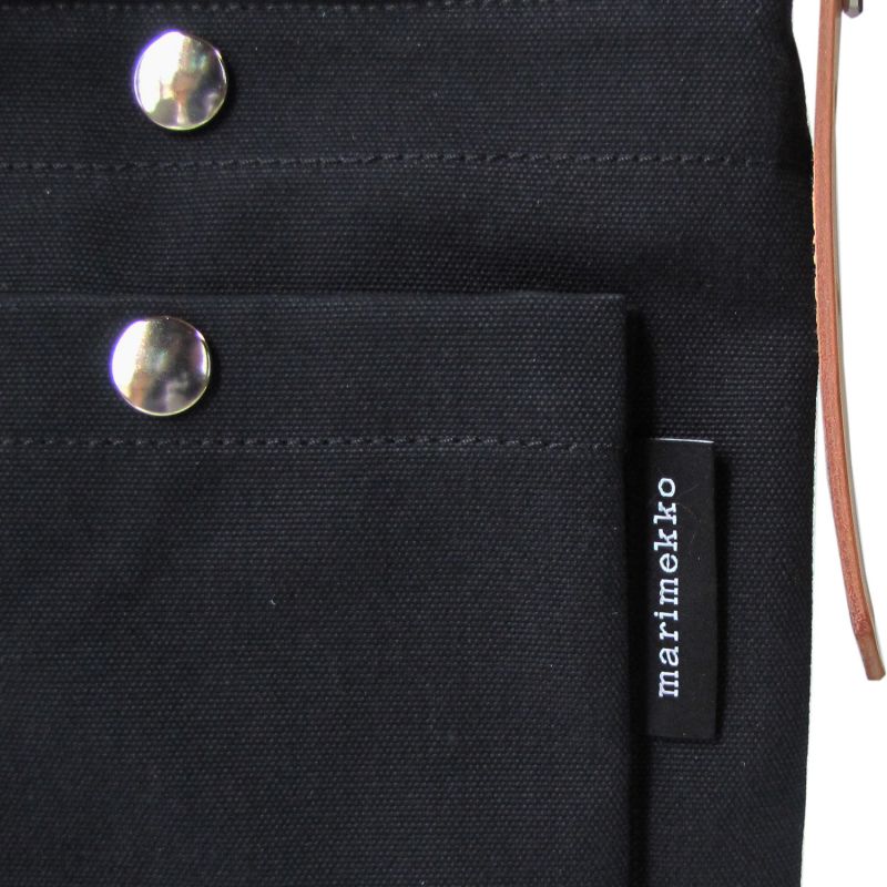 マリメッコ marimekko バッグ Pasi ショルダーバッグ ブラック 037521 900 (049599 009) 北欧雑貨 北欧デザイン